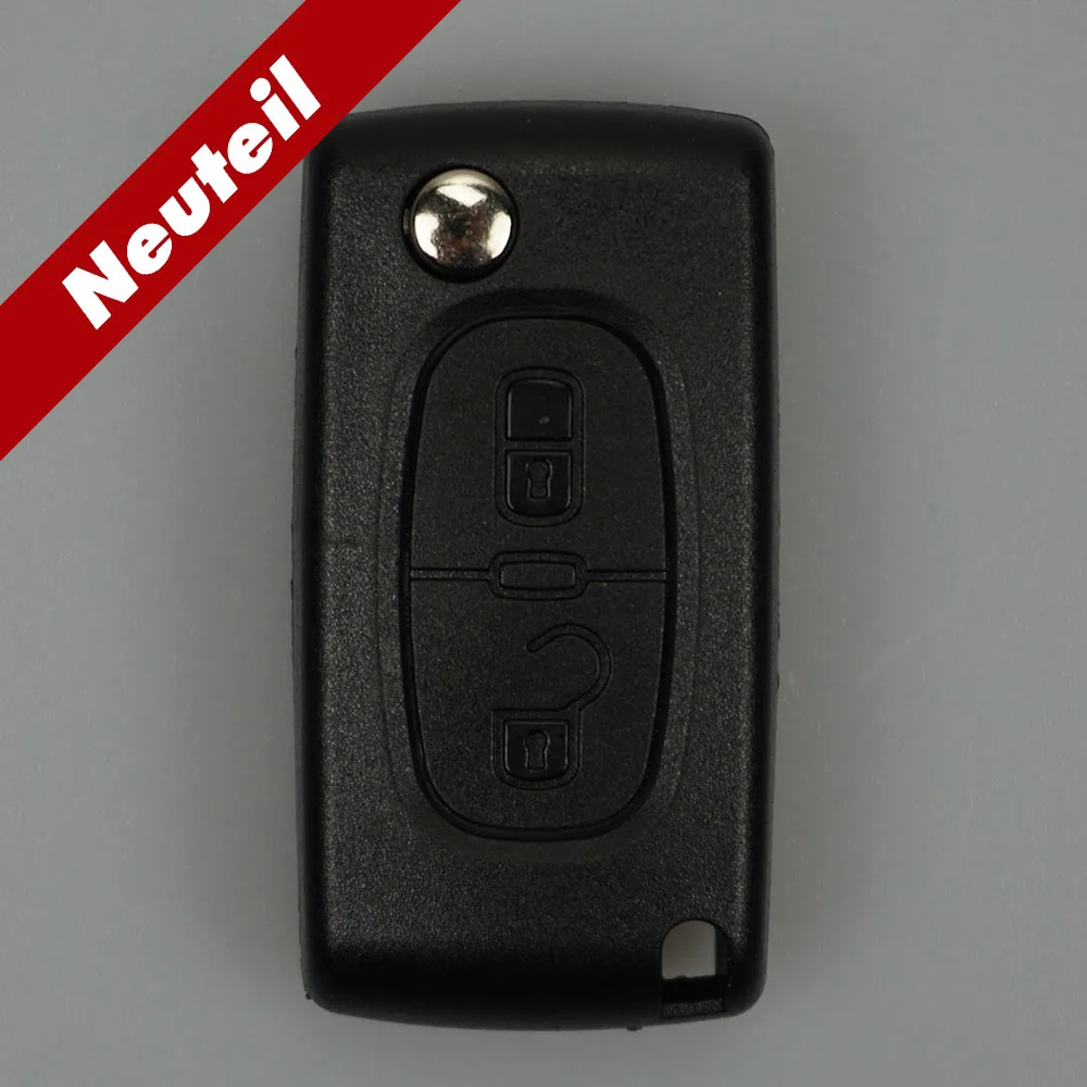 Citroen Klappschlüssel Gehäuse