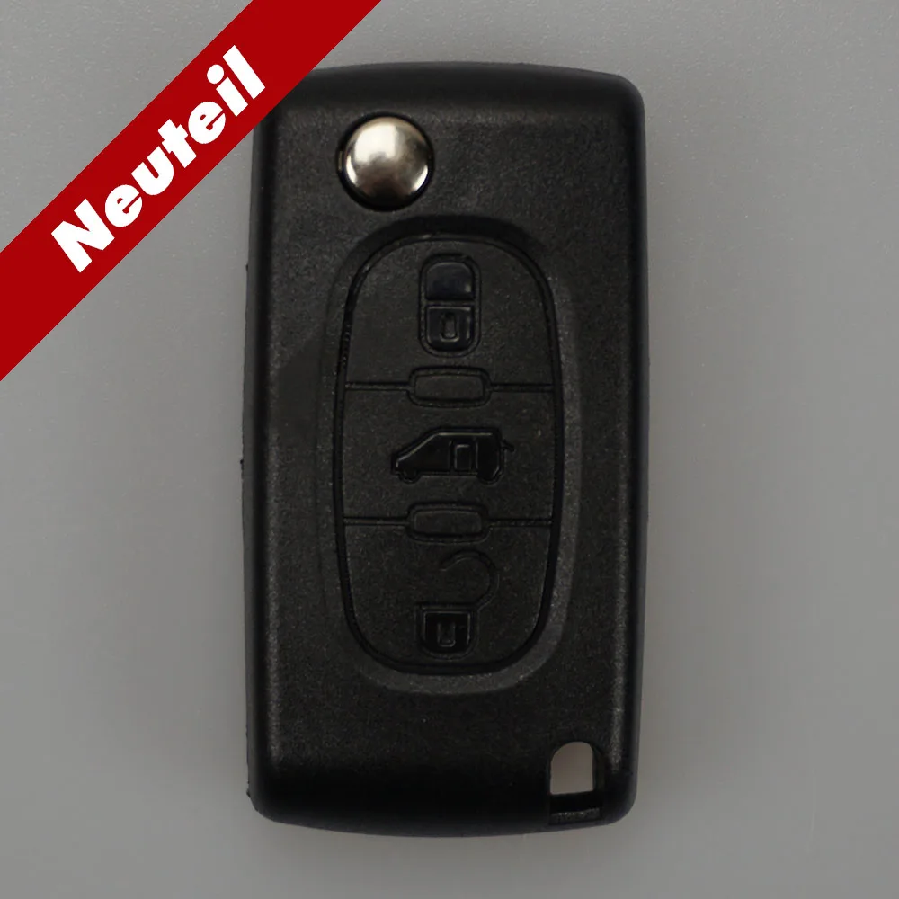 Citroen C2, C3, C4, C5, Berlingo, C-Crosser, Picasso Autoschlüssel Gehäuse