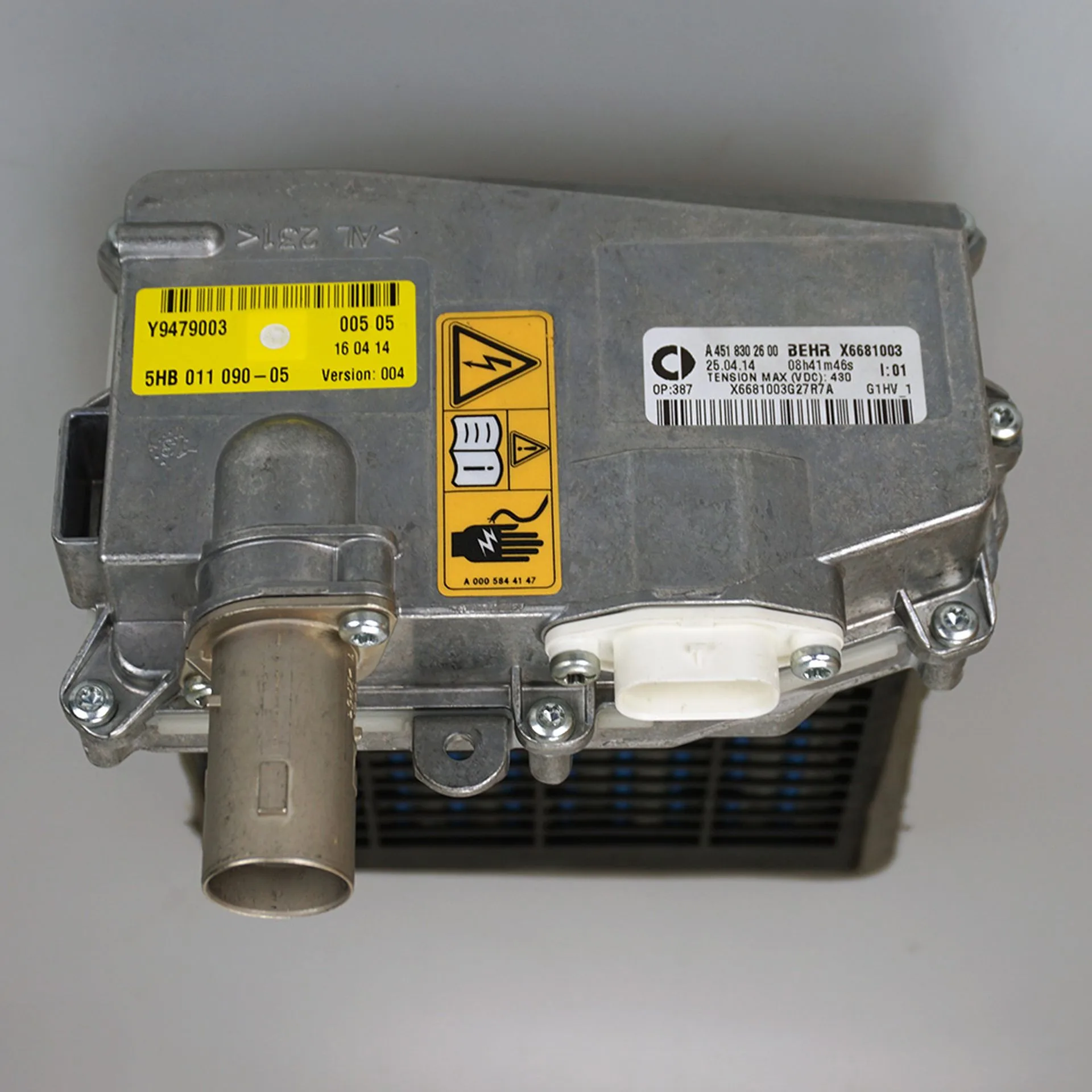 Smart ED451 elektrischer Zuheizer