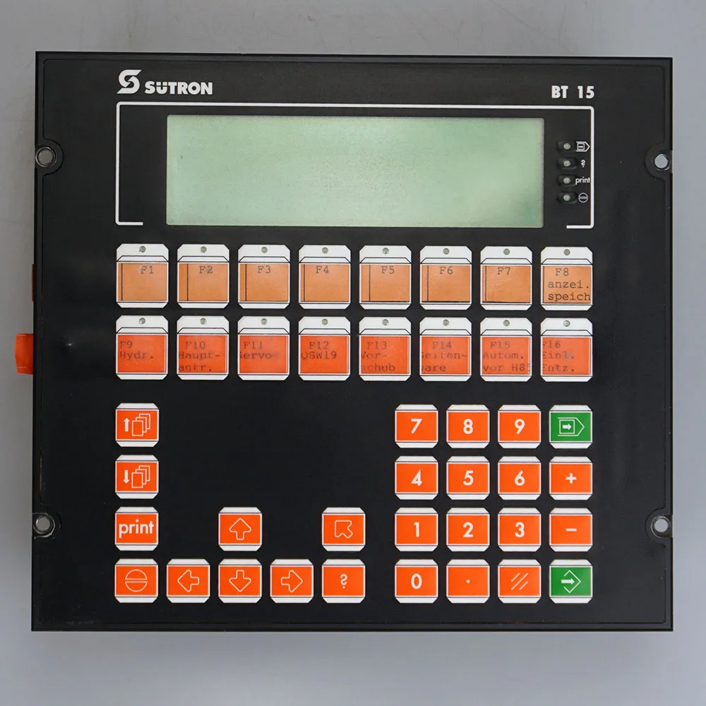 Sütron BT15 Bedienpanel